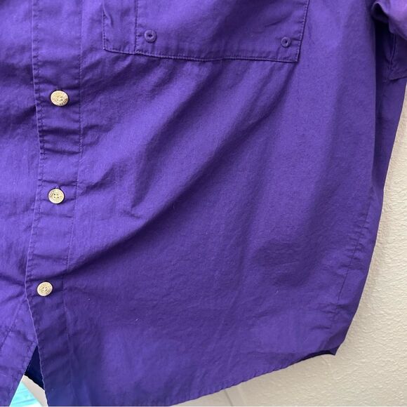 Columbia Collegiate PFG Tamiami Short-Sleeve Button-Down Shirt for Men’s Medium - Picture 7 of 16